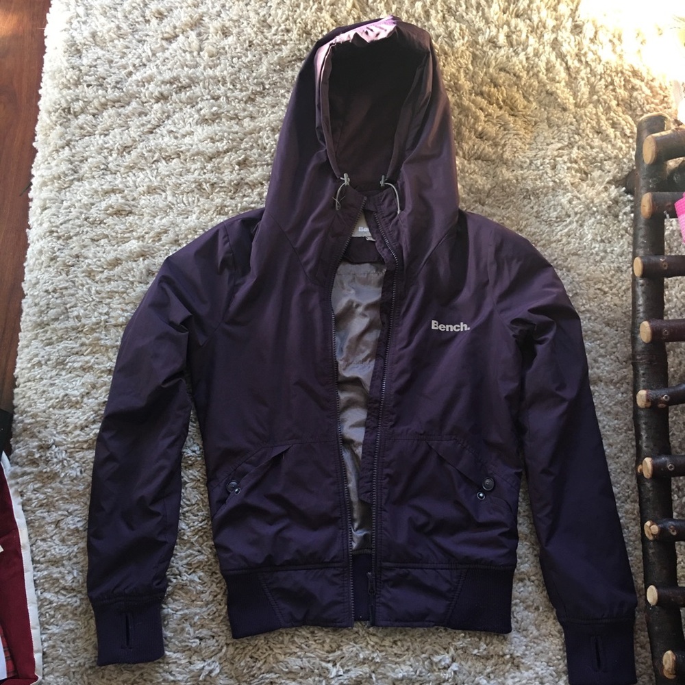 Bench purple coat